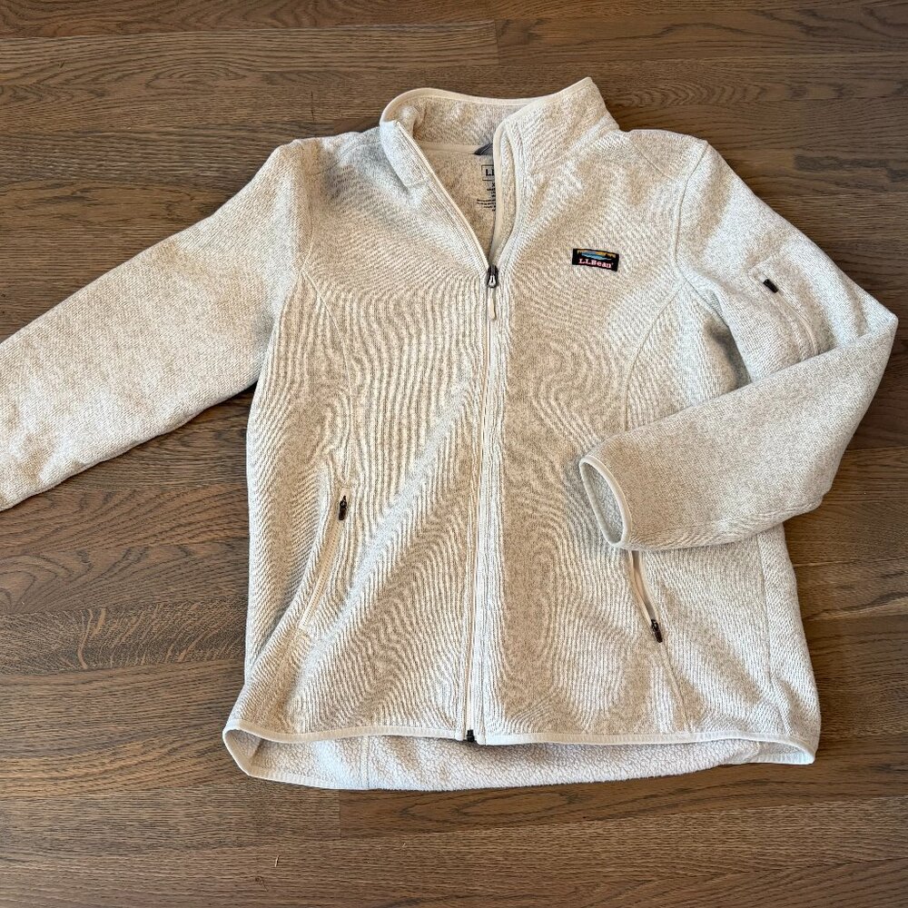 LL Bean womens sweater fleece XL